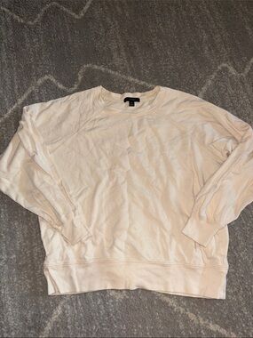 J. Crew Cream Crewneck Sweatshirt